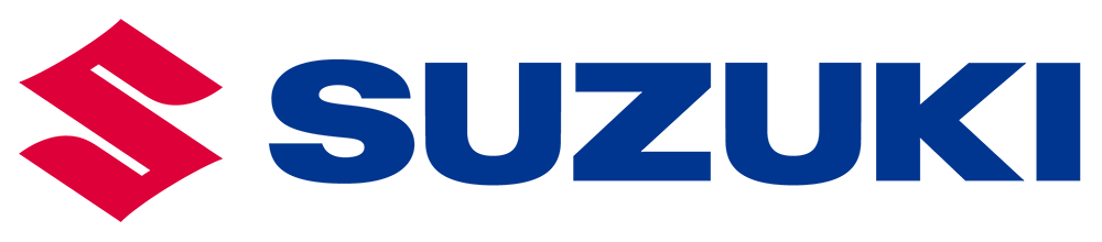 Suzuki New Horizontal Logo Red and Blue